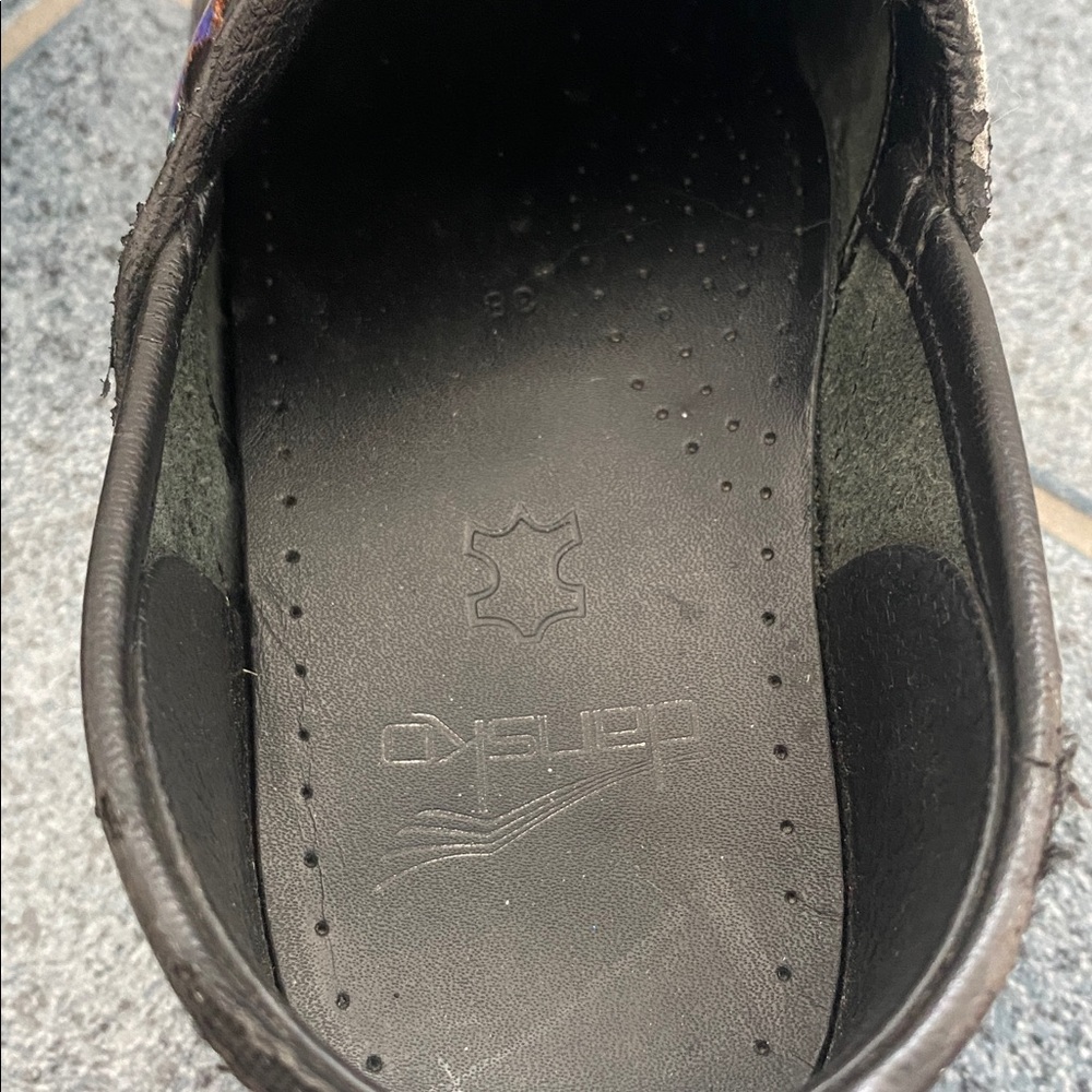 Dansko Metallic Clogs Size 38 - Picture 14 of 14